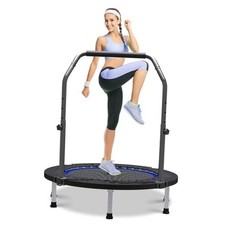 40"/48" Rebounder Trampoline for Adults Mini Trampoline for Adults Blue-40in