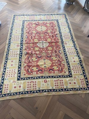 Handgewebter Teppich aus Wolle (Kelim)