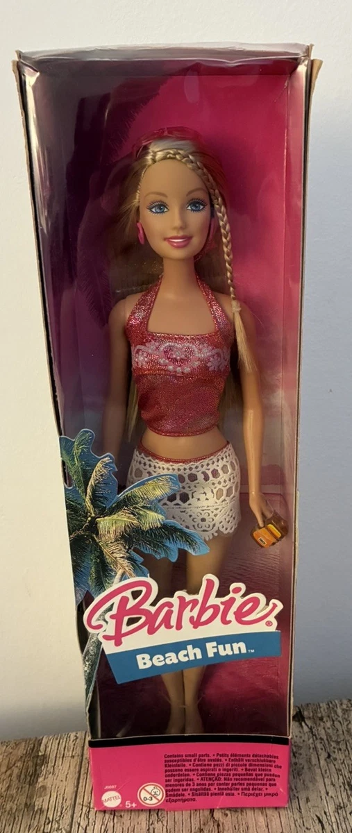 Sun & Beach Barbie 2005 Year Manufactured Barbie Dolls & Doll