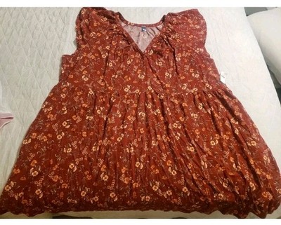 NWT Old Navy Plus Size 4X Womens SUMMER Lor 4 Shirts Blouse Capris Dress