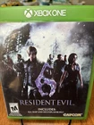 Resident Evil 6 (Microsoft Xbox One, 2016)