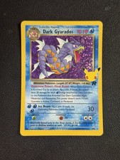 Dark Gyarados - 8/82 - Pokemon Celebrations Classic Collection Holo Rare Card NM