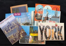 Postcard Lot 8 New York City World Trade Center Twin Towers 1 posted 09/13/2001