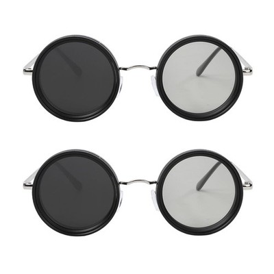 2 Pack Adjustable Tint Sunglasses 1-9 Variable Shade with Polarized Gradient ...