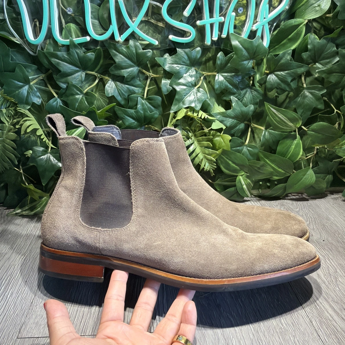 NWOB‎ Gordon Rush Men\'s Suede Double Gore Chelsea Boots Sz. 12 Rugged Western Portland Suede | Gordon Rush main image 4