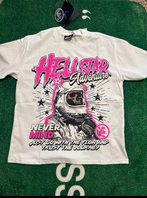 Hellstar Graphic Shirt, Hellstar Retro Style White Unisex Shirt Vtg S-5XL