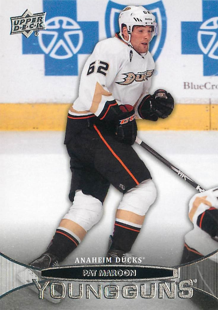 2011-12 Upper Deck #451 Pat Maroon YG RC Young Guns Rookie Anaheim Ducks