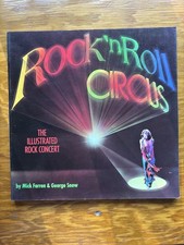 Rock N' Roll Circus Illustrated Rock Concert Book by Mick Ferren and George Snow