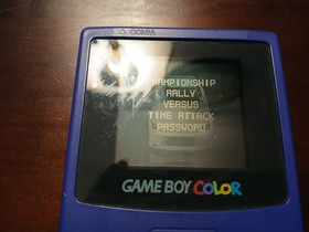 Nintendo Game Boy Color Grape Console - Includes International Rally Game.