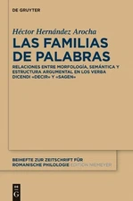 Héctor Hernández Arocha Las familias de palabras (Hardback)