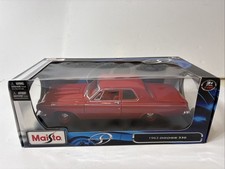 Maisto 1:18 1963 Dodge 330 CRIMSON RED Diecast Car #31652 Special Edition