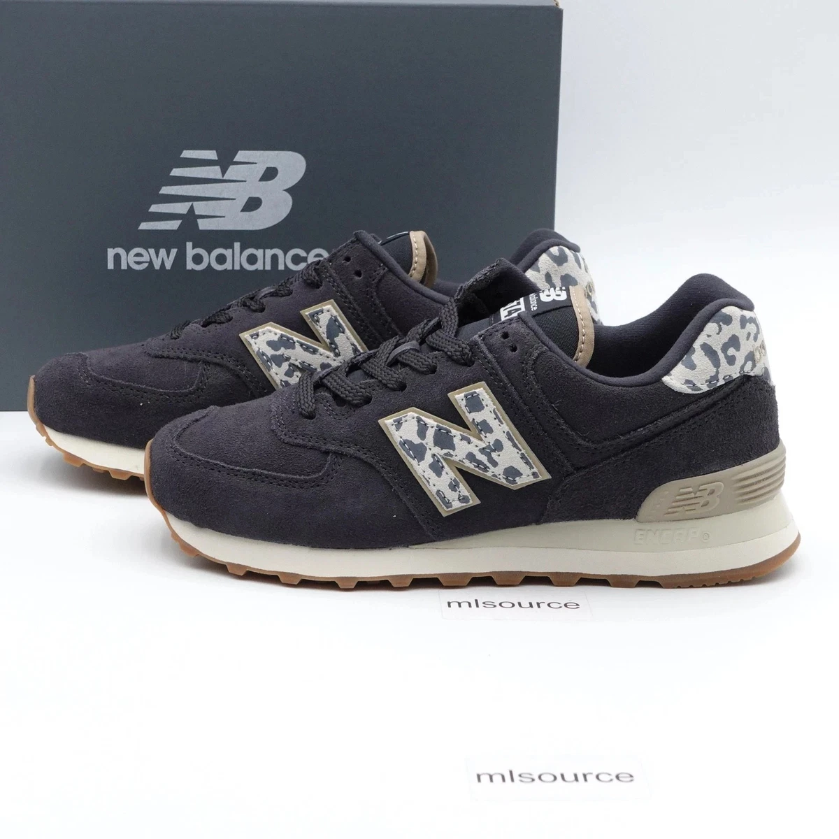 New Balance 574 Black Gum W for sale | eBay