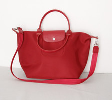 Borsa Longchamp le pliage rossa