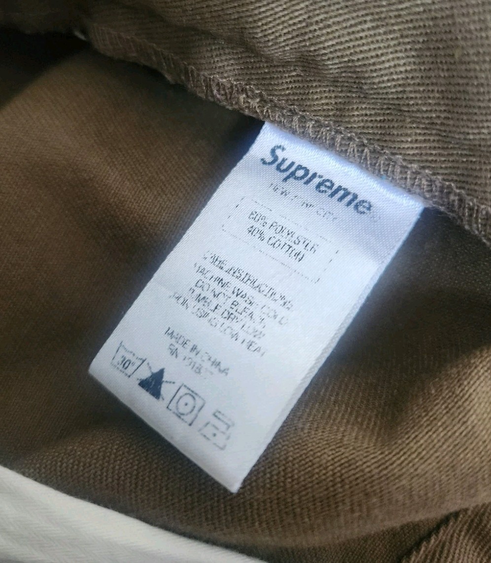 Supreme work pant size 30 trousers pants W30 L30 size S small thumbnail 8