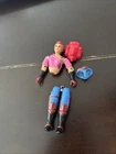 GI Joe 1986 Zarana Action Figure Vintage Hasbro Complete BROKEN