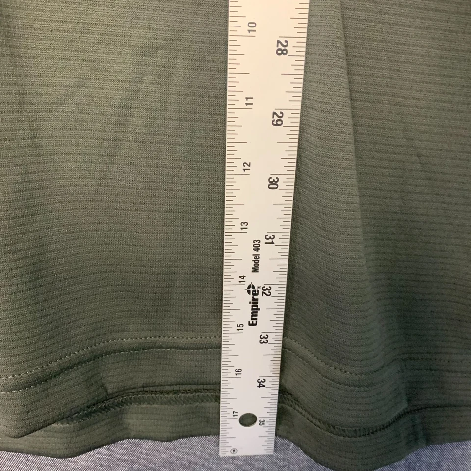 Camisa polo Under Armour Tech para hombre talla 3XL alta verde calce suelto golf cuello Foto 4 de 4