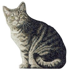 Manual Cat Shaped Pillow, 11 X 16-Inch