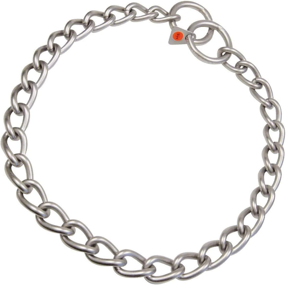 HS Sprenger - Link Collana Dell'Acciaio Inossidabile Intrecciato Matt