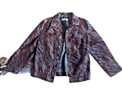 Gerry Weber Blazer Jacket Sakko Gr. 42 mit Muster