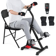 Adjustable Pedal Exerciser Bike for Seniors - Hand Arm Leg and Knee Therapy, ...