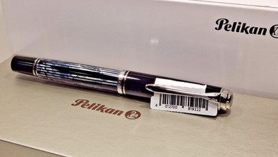 Pelikan Souverän Schildpatt Schwarz M605 Füllfederhalter 2022 Sp. Edition 819220