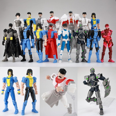Invincible Tech Jacker Action Figure Motorcycle Multi-Jointed Collectible Toy. 