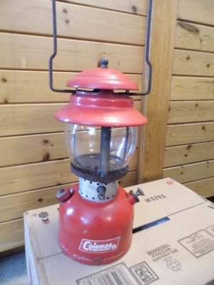 #ad #ad Coleman lantern 200 dated 03 68 with Pyrex globe 550 USA untested C $59.99