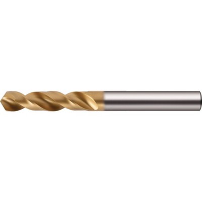 Spiralbohrer DIN 1897 Typ UNI D.9mm HSS-Co TiN Zyl.schaft ext.kurz TECWERK