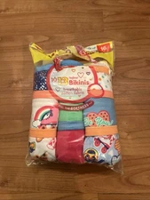 Hanes Girls 13 Tagless Cotton Bikinis Panties Size 16 Multi-Colors