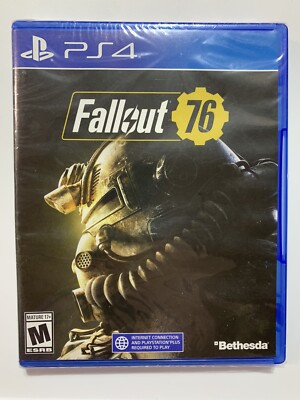 Fallout 76 Sony PlayStation 4 PS4 2018 Massive Multiplayer Online RPG Sealed