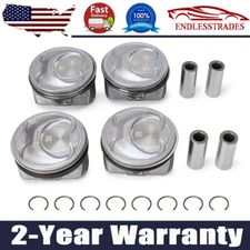 Engine Piston & Pin & Snap Ring Kit 23410-2G501 For Hyundai Kia 2.4L 2010-2019