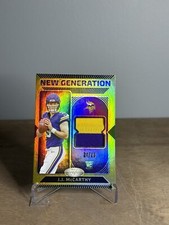 NM-MT 2024 Certified JJ McCarthy New Generation Gold /25 NGJ-JMY Rookie Vikings