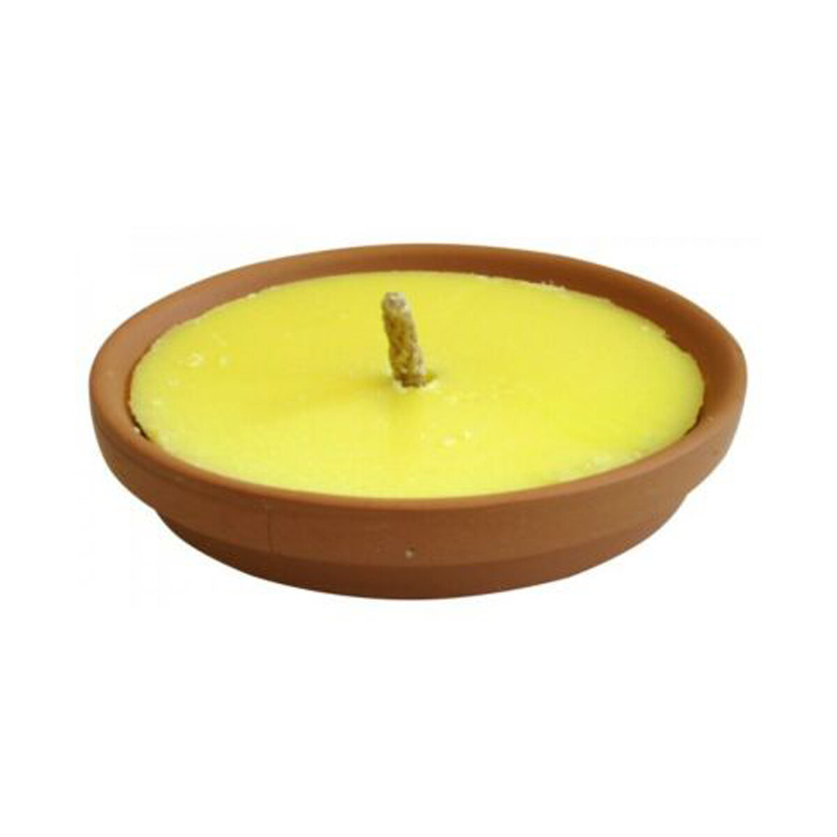 Vela Antorcha Citronela de Terracota Anti Mosquitos Perfume Ambiente 17CM