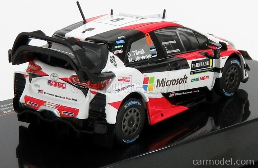 IXO Toyota Yaris WRC #8 Sweden World Champion 2019 Ott Tanak 1/43 Ixo RAM704 - Image 4 of 4