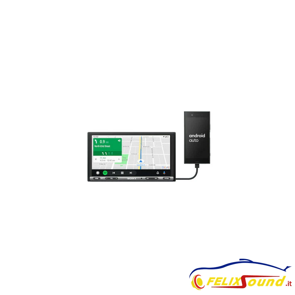 Autoradio SONY XAV AX3250 Monitor DAB USB BT Android Apple - Immagine 3 di 4