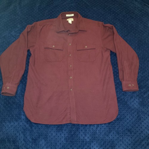 LL Bean Men's Flannel Chamois Cloth 
