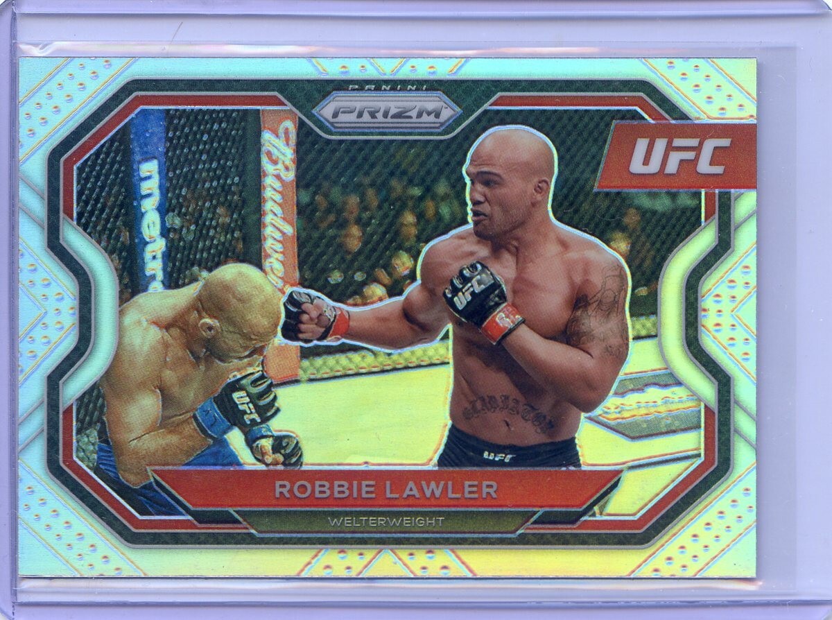2021 Panini Prizm UFC MMA Silver NO. 195 Robbie Lawler