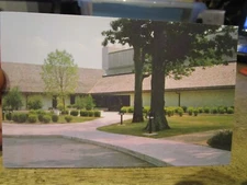 U2 Old OHIO Chrome Postcard Deer Creek State Park Lodge Mount Sterling Resort