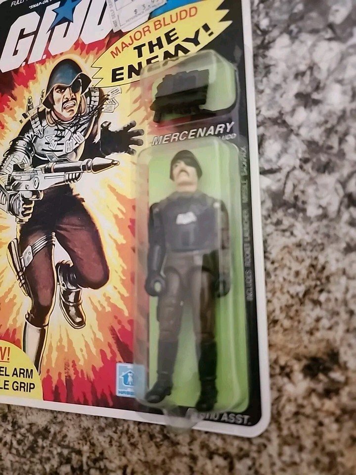 Figurine GI Joe 1983 Cobra Major Bludd - Hasbro Vintage Hong Kong