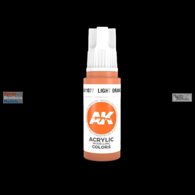 AKI011077 AK Interactive 3Gen Acrylic Paint 17ml - Light Orange FS32473 RAL2008