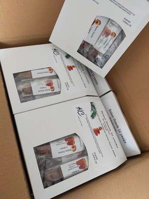 Datteln Samenlos Suq'ai 8 Boxen jede Box hat 12 Snac KEINE Fruchtsteine - entsteint