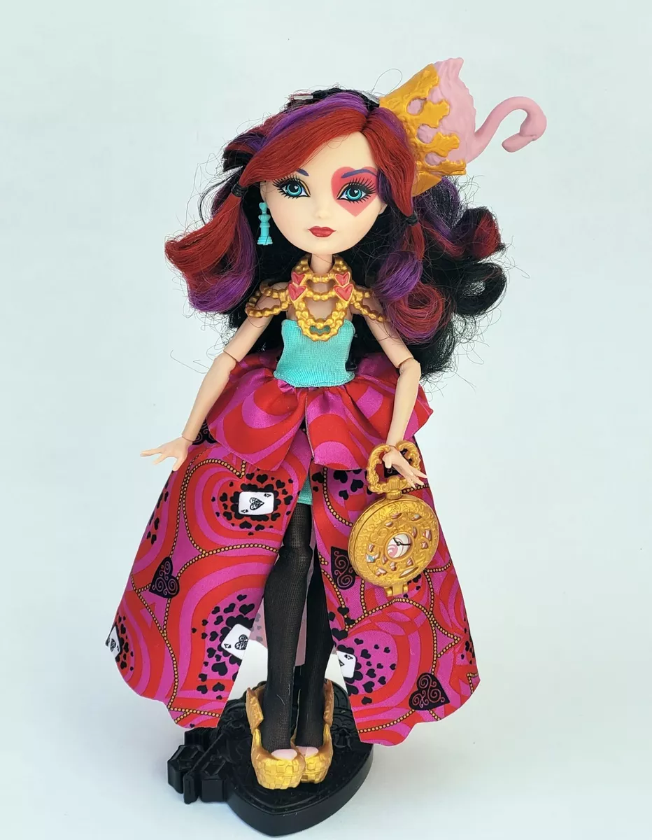 Boneca Ever after high Lizzie Hearts no país das maravilhas ♥️💌⏰