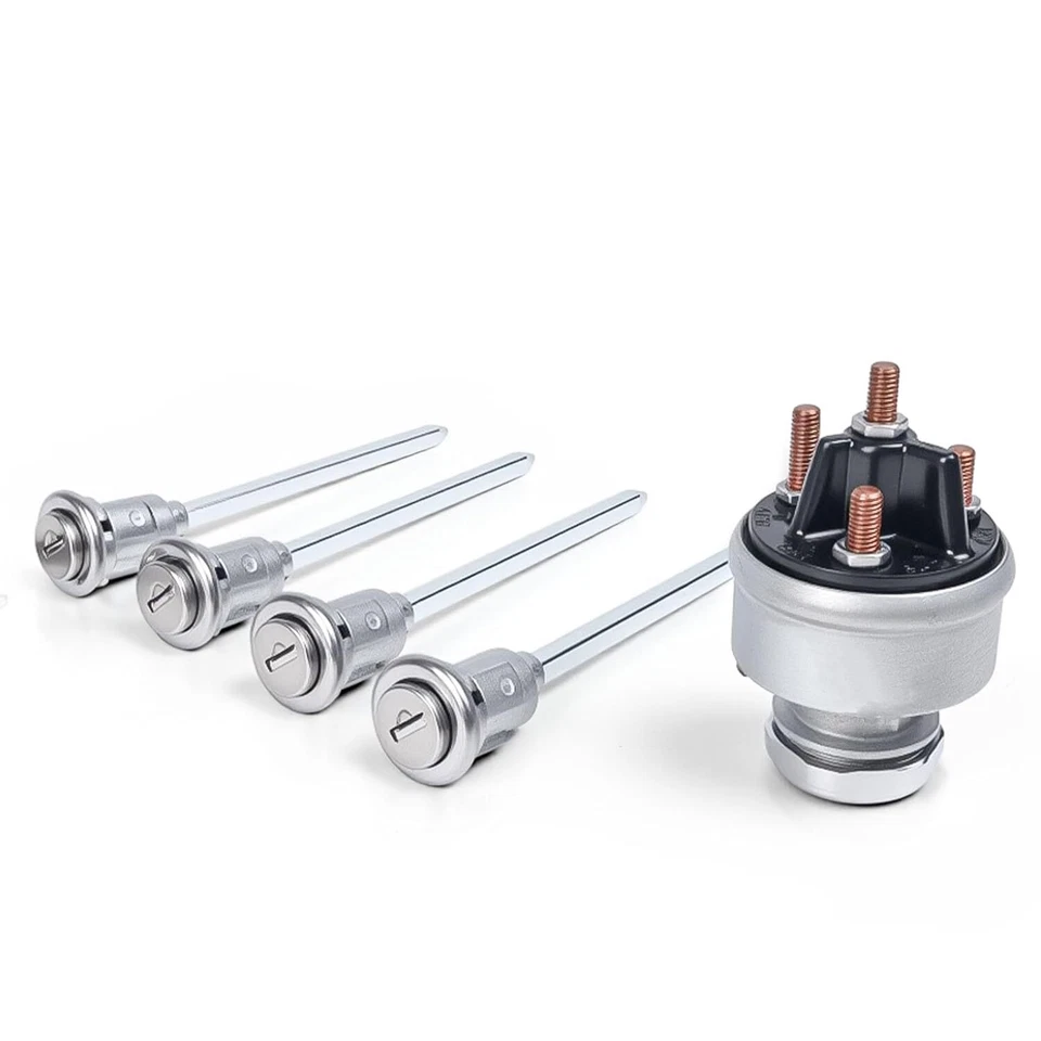 Cerraduras de puerta e interruptor de encendido y llaves para Peterbilt 379 377 359 378 349 385 362 Foto 3 de 4