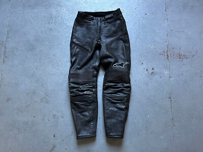 Alpinestars Stella Women Leather Motorcycle Biker Pants Trousers Size US  EU 42