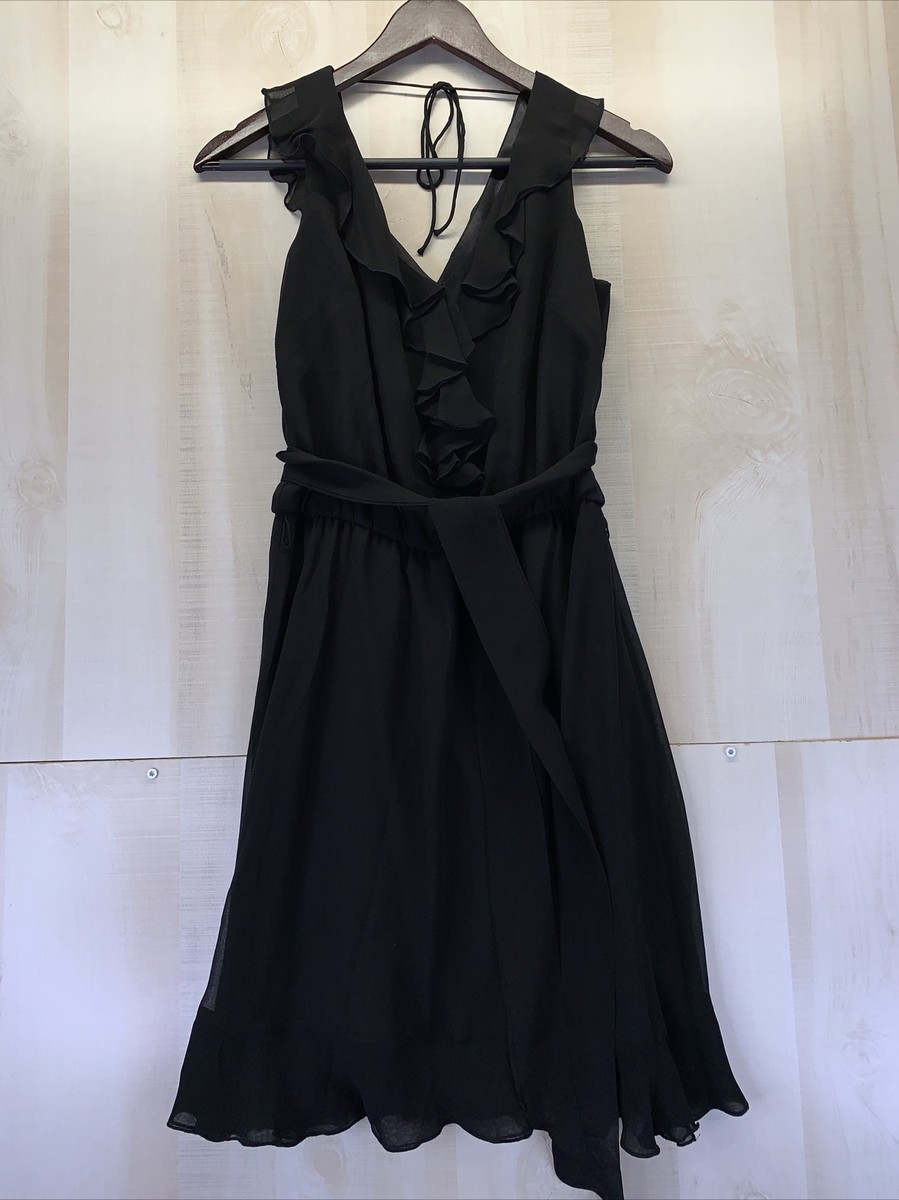 White House Black Market Ruffle Chiffon/Silk Tank V Neck Dress Womens Sz 2-5642 | eBay White House Black Market Ruffle Chiffon/Silk Tank V Neck Dress Womens Sz 2-5642 | eBay
