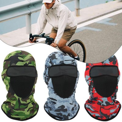 Face Mask Men Full Head Mask Cover Sun UV Protection for Outdoor Sports Ca W1B7