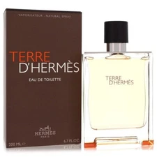 Terre D'Hermes by Hermès 6.7 oz Eau de Toilette Spray for Men EDT New Sealed Box