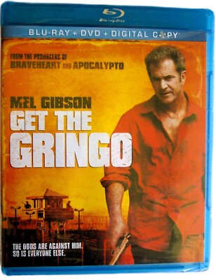 Get the Gringo - Even The Gods Are Against Him (Blu-ray/DVD, 2012) Mel Gibson