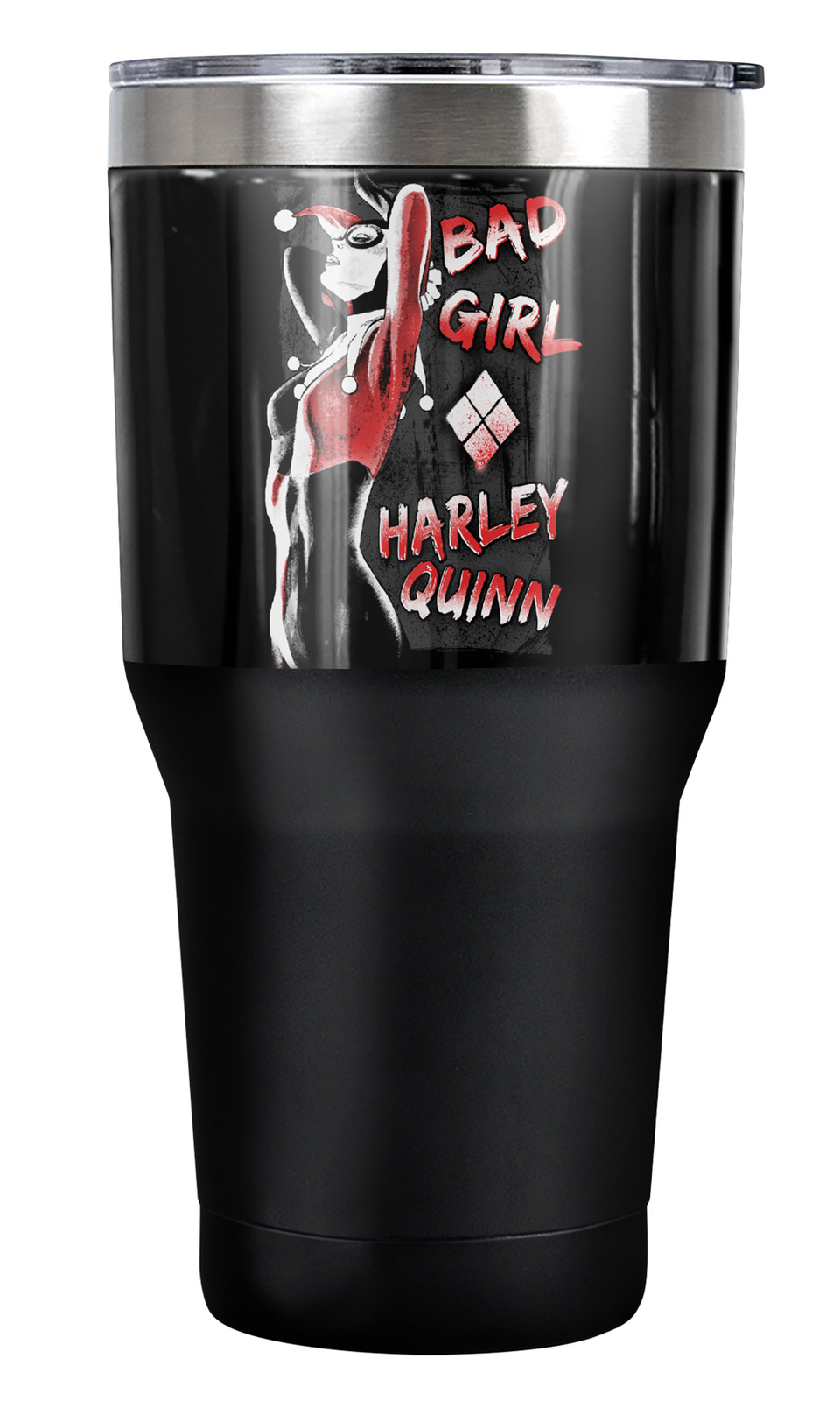Harley Quinn Bad Girl Tumbler 30oz Vacuum Insulated & Double Wall