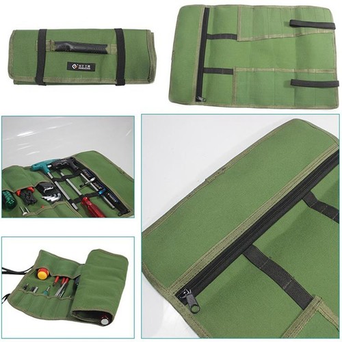 Storage Bag Canvas Utility Pouch Carry Case Organizer for Small Parts Tool US - Picture 10 of 15